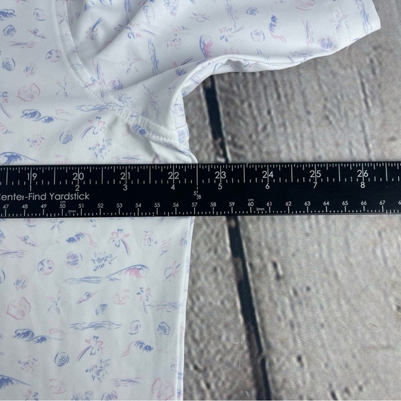 Straight Down Shirt Men’s Medium Short Sleeve Golf Polo‎ Floral AOP Hawaiian - Picture 9 of 10